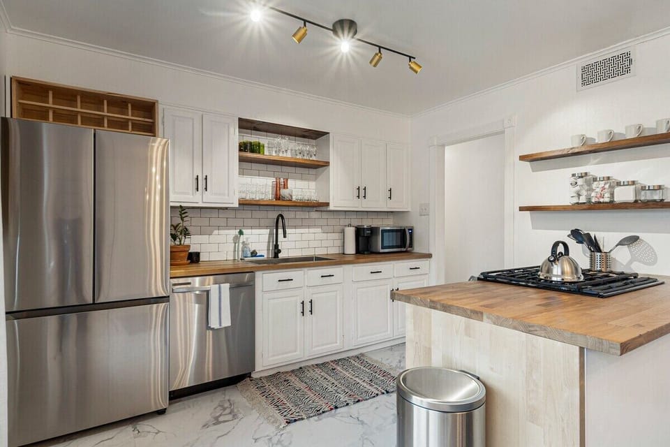 Fully equipped  kitchen