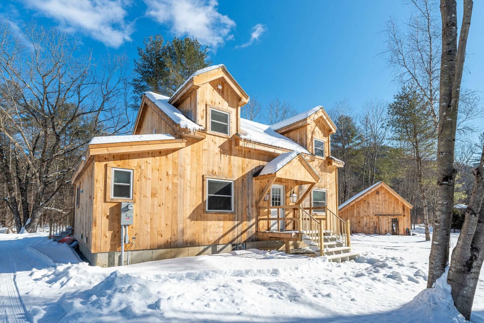 Front of cabin 