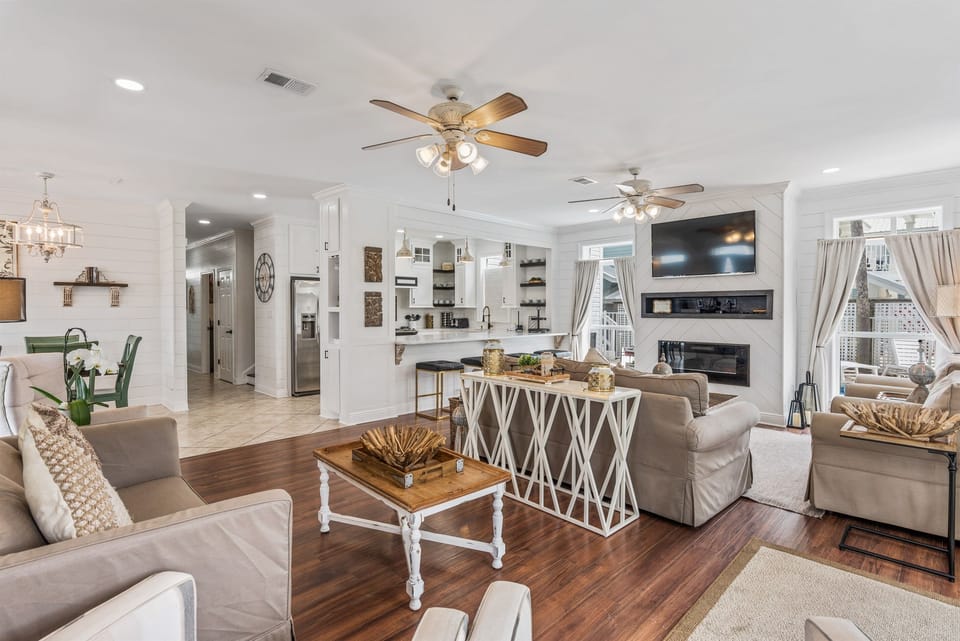 Open Concept Living Room