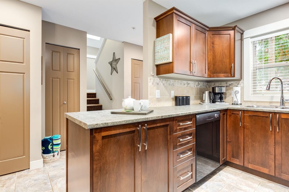 Plenty of space to prep and cook
