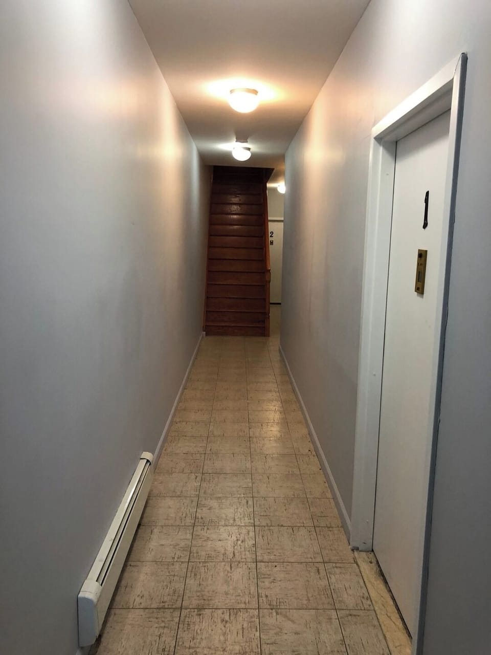 The hallway