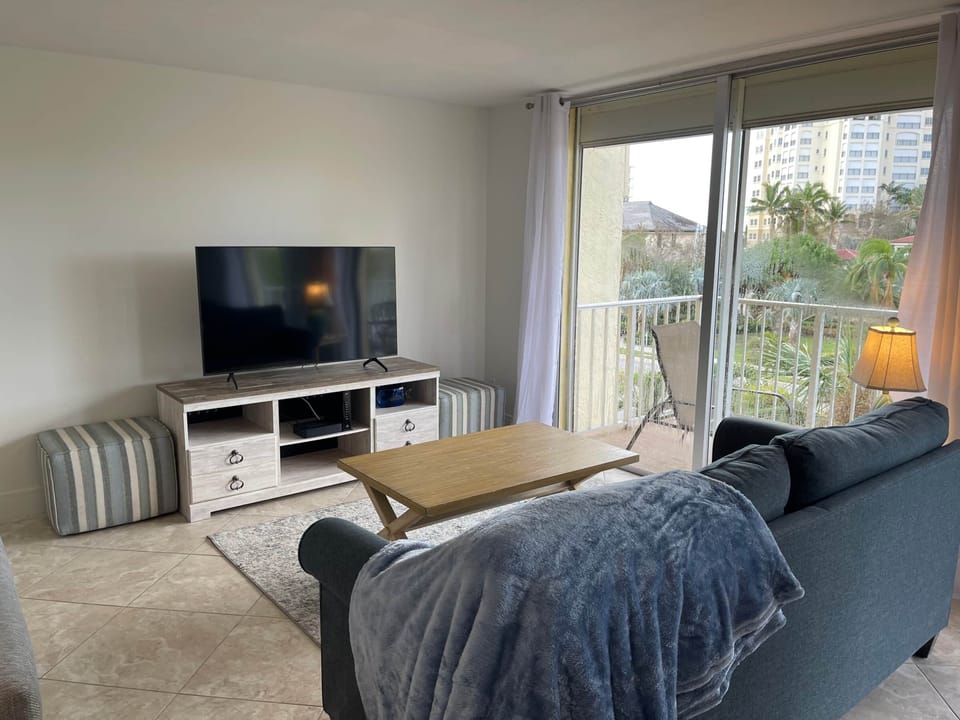 Living Room With Smart TV