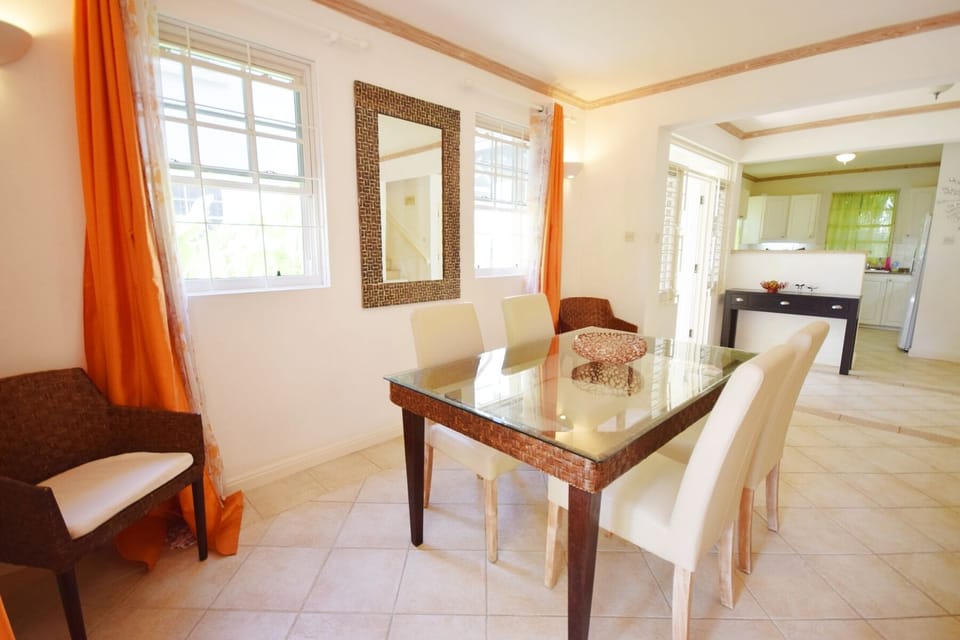 Dining area with seating for four
