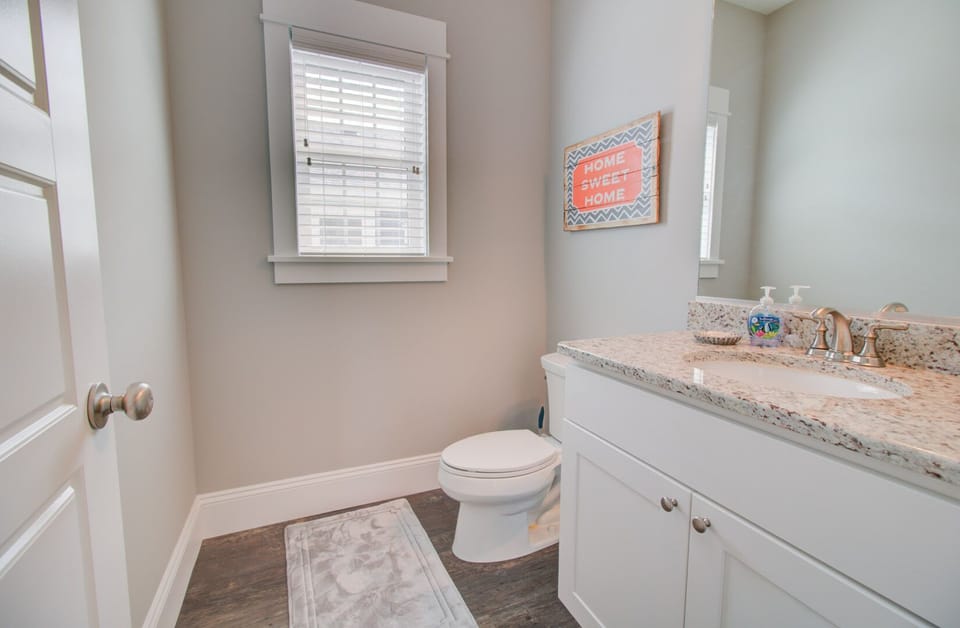 Half Bath Located on Second Level