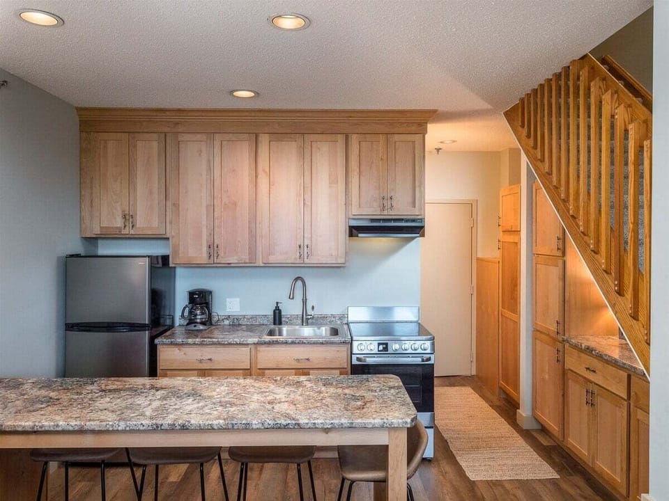 kitchen has all the essentials