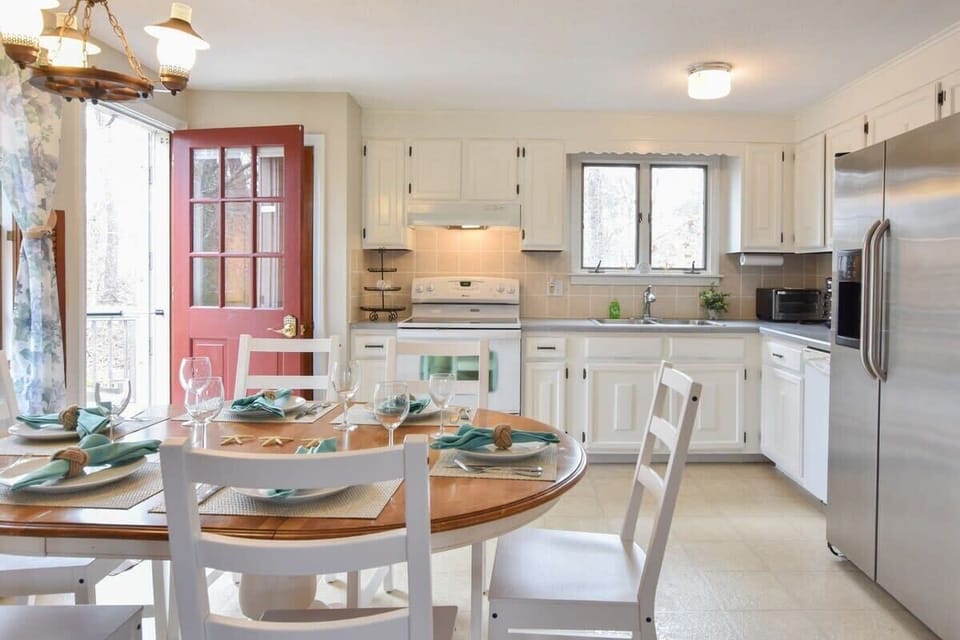 Dining and kitchen