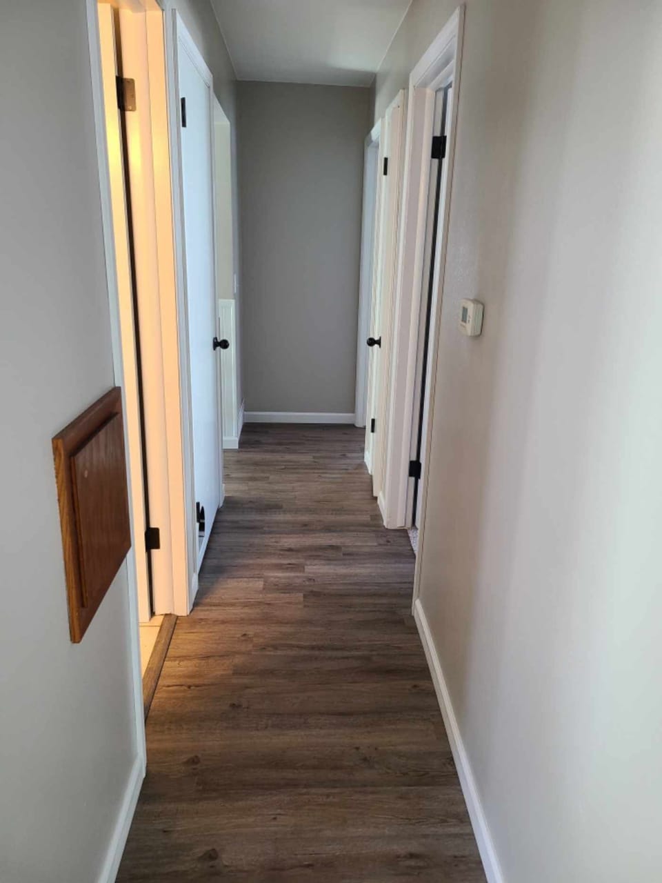 Ranch style home with central air