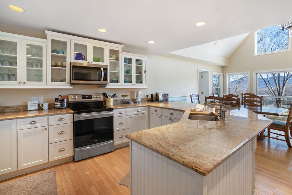 Open Kitchen and Dining Area