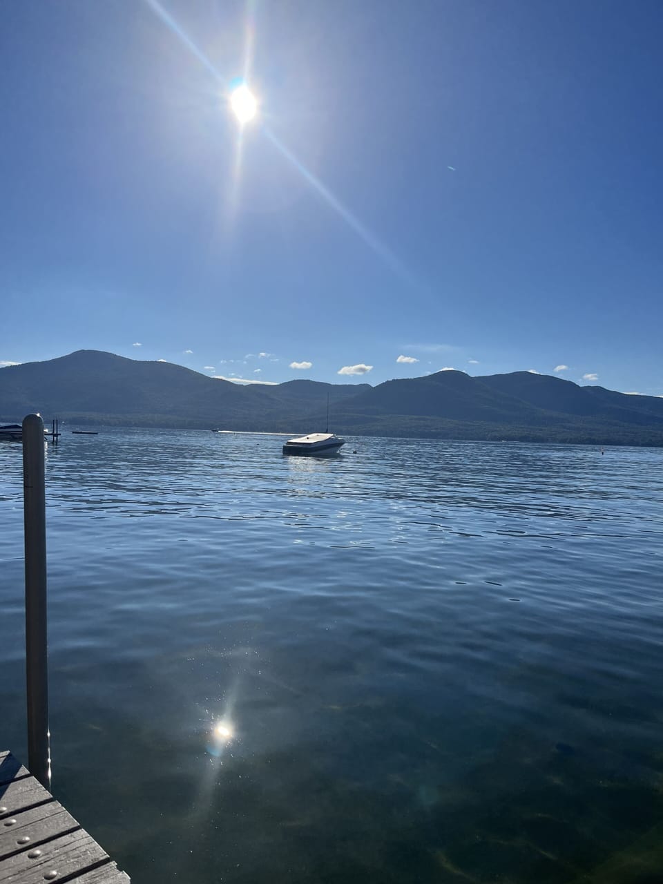 Views from the dock