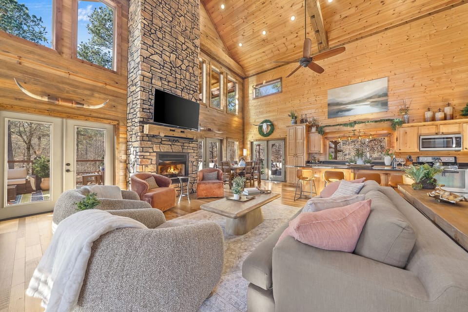 Light pours in. The fireplace glows. And every seat feels like the best one in the house.