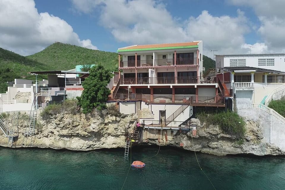 Villa view from ocean (2)