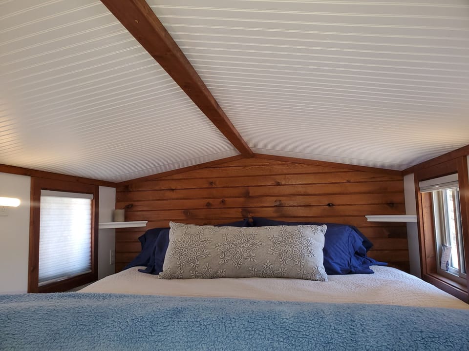 King Size Bed in Loft
