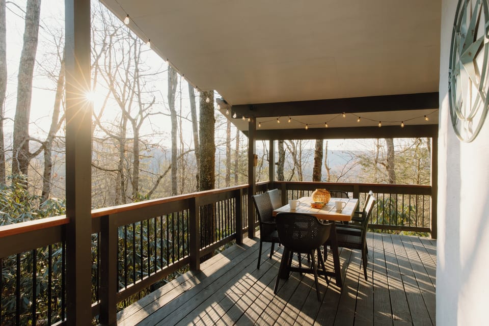 Wrap around porch and patio