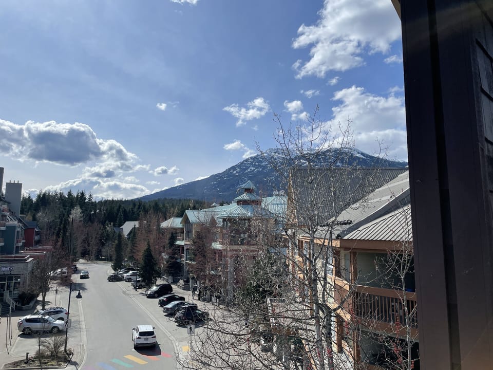 View from patio