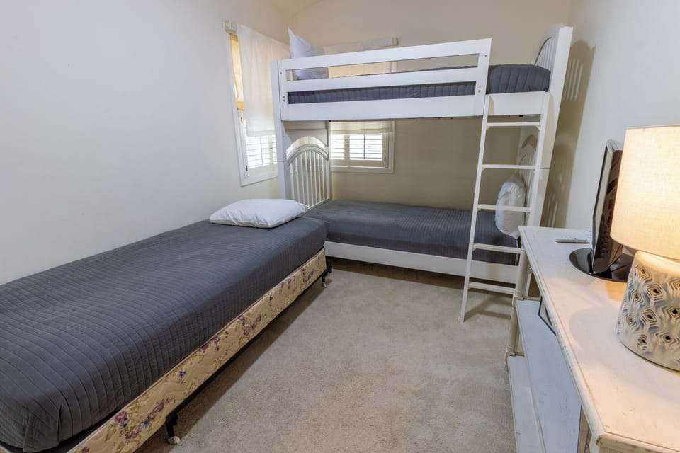 Second Level | Bedroom 2 | Twin Bunk Bed and Twin