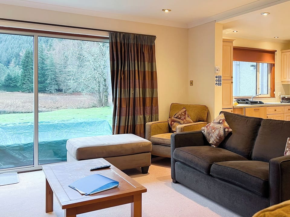Living area | Oich View - Great Glen Waterside Cottages, Spean Bridge