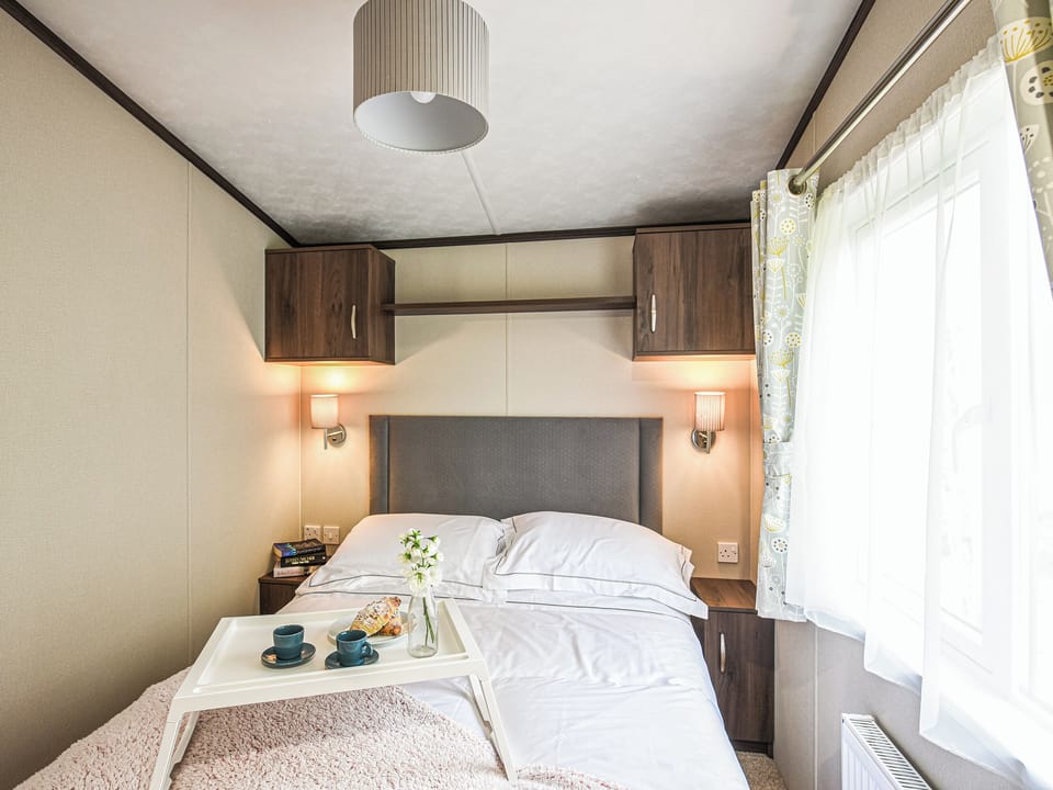 Double bedroom | Avon Lodge - Daisy Bank Touring Caravan Park, Montgomery