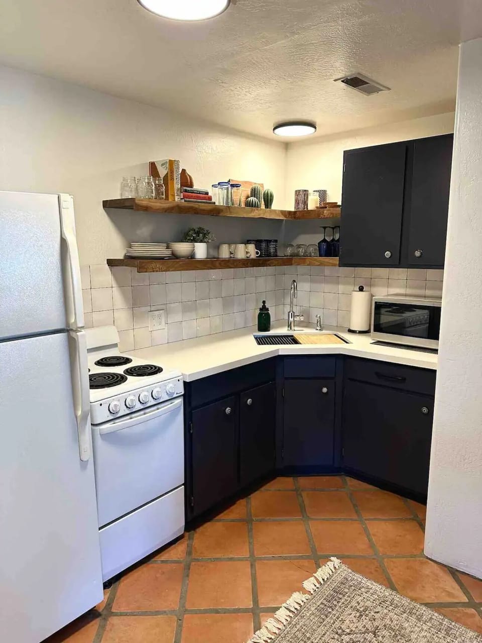 Fully stocked kitchen