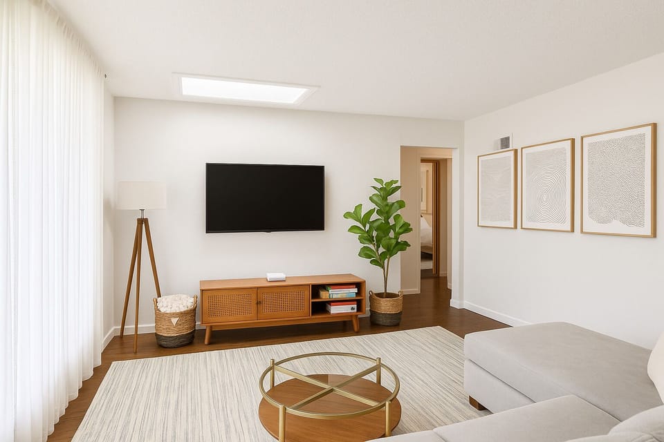 This cozy living room is made for easy moments and quiet comfort.