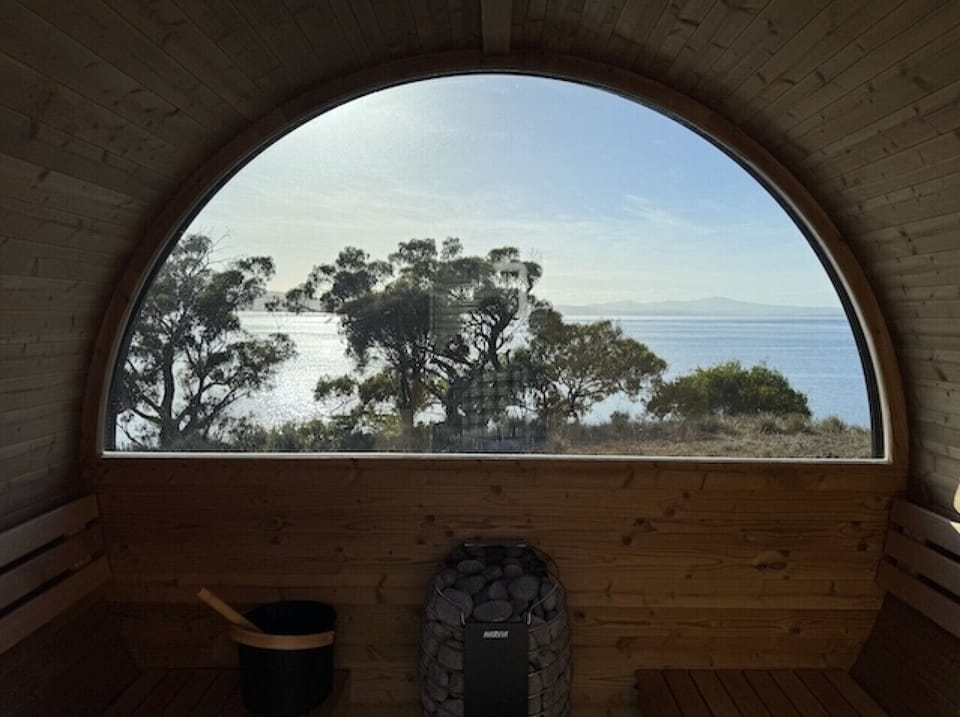 View from Sauna