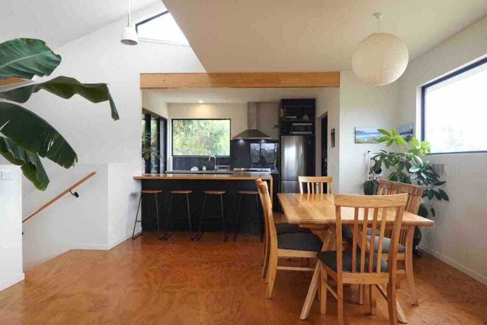 Dining and kitchen