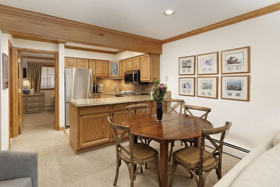 An expandable dining table makes it easy for your family to gather