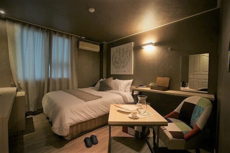 Deluxe Double Room | Premium bedding, memory foam beds, blackout drapes, free WiFi