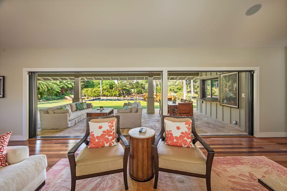 Living Room Looking out into the Patio - Living Room Looking out into the Patio
