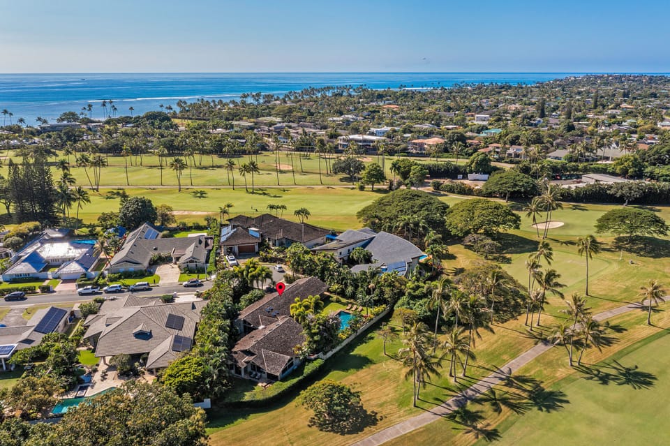 Aerial View of the Golf Course - Aerial View of the Golf Course