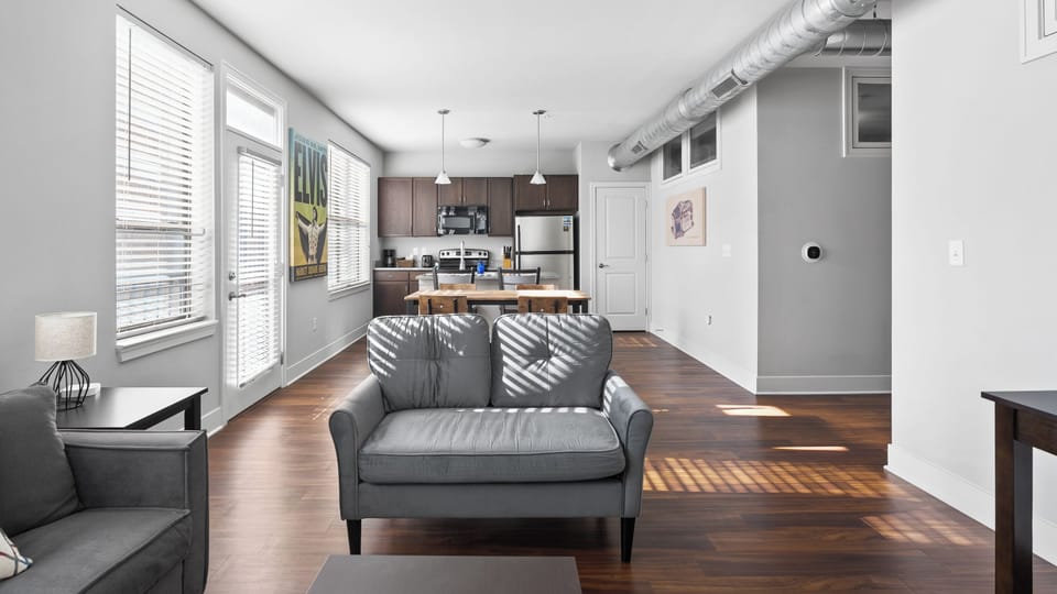 City Apartment | Living area | Flat-screen TV