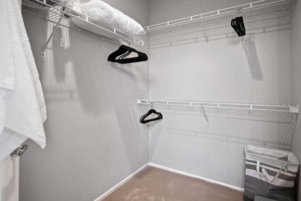 Spacious Walk-in Closet