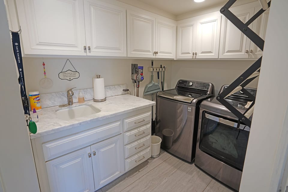 First floor laundry room
