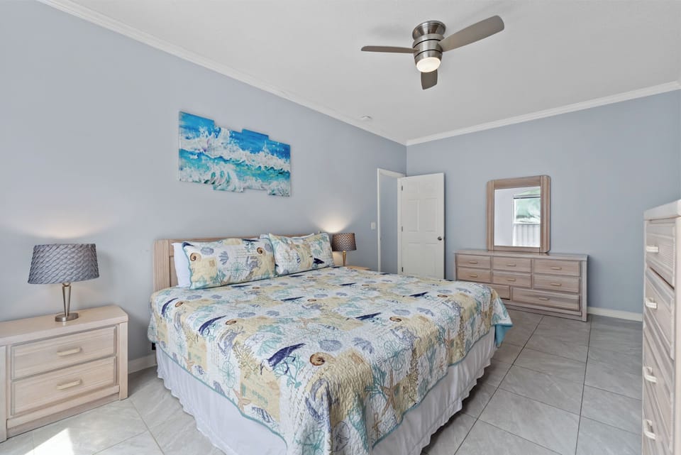Master Bedroom with King
