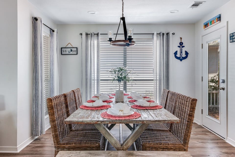 Dining Room table with seating for 10