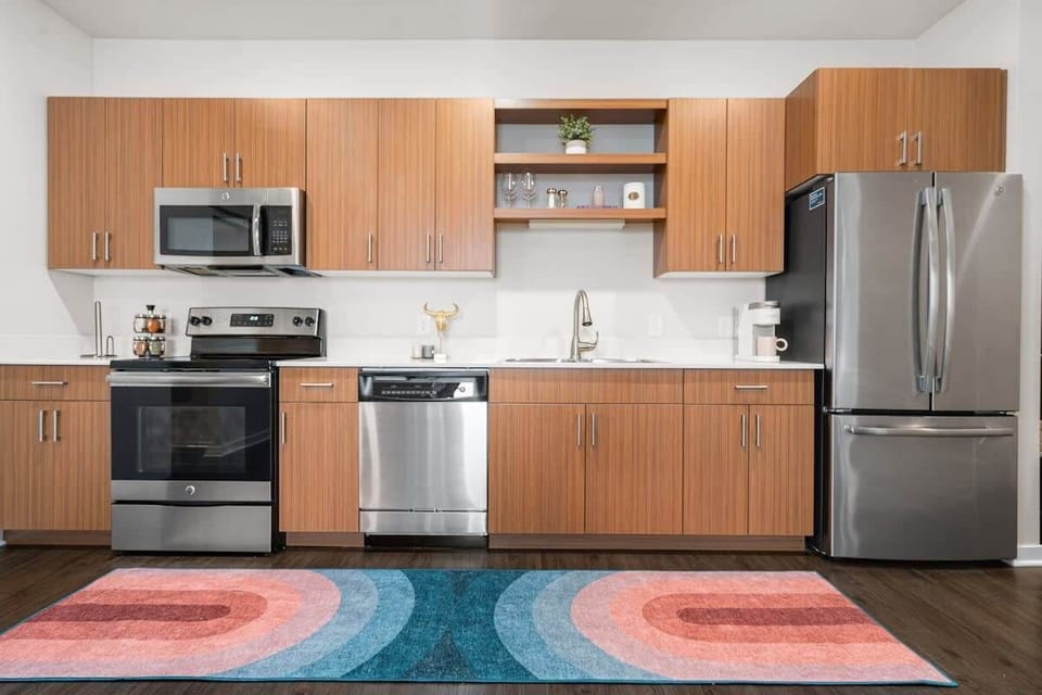 Fully equipped kitchen
