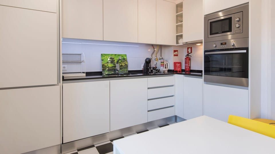 The kitchen comes fully-equipped with all the appliances you could require during your stay.