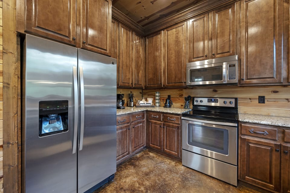 Prepare your favorite meals in the spacious, fully equipped kitchen