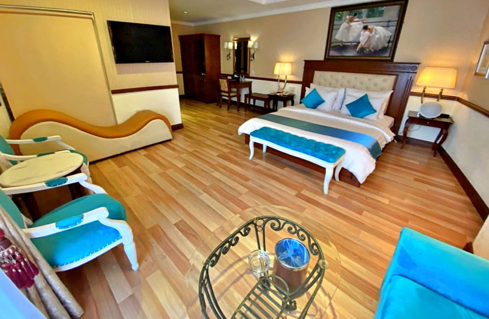 Executive Double Room, 1 Queen Bed, City View | Minibar, individually decorated, individually furnished, desk