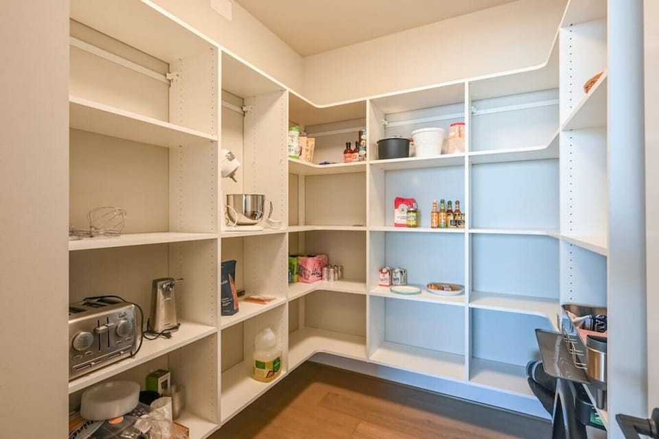 Kitchen pantry.