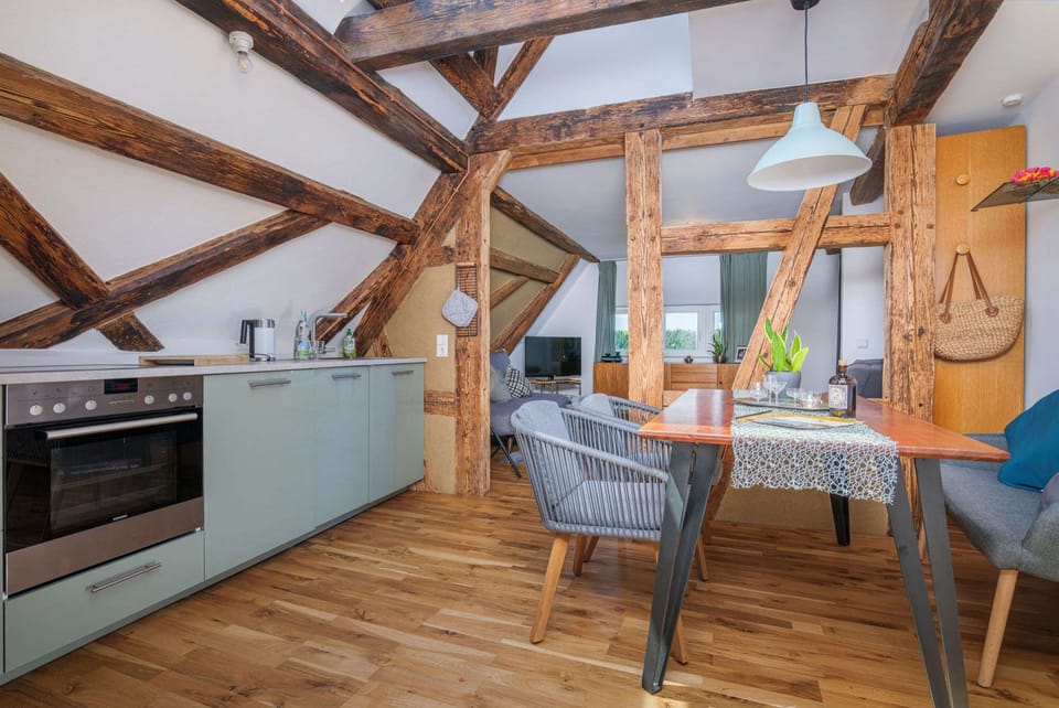 Vacation Home -  Zum Historischen Spital - App. 1 - Living and Dining Area