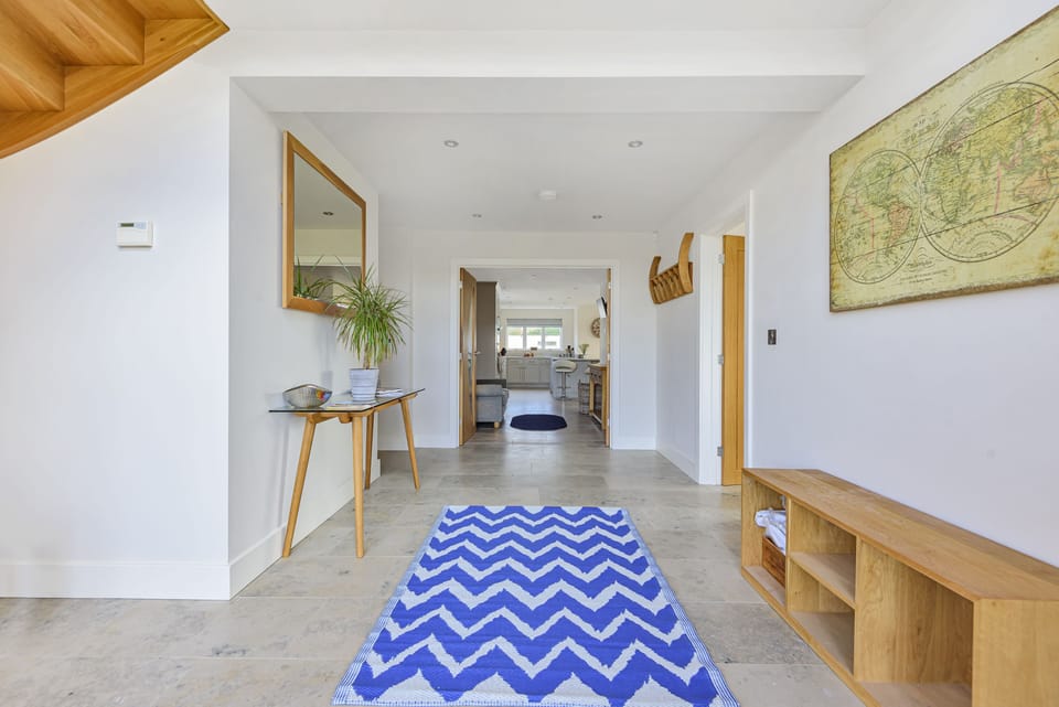 All Views, Burton Bradstock: The main entrance hall