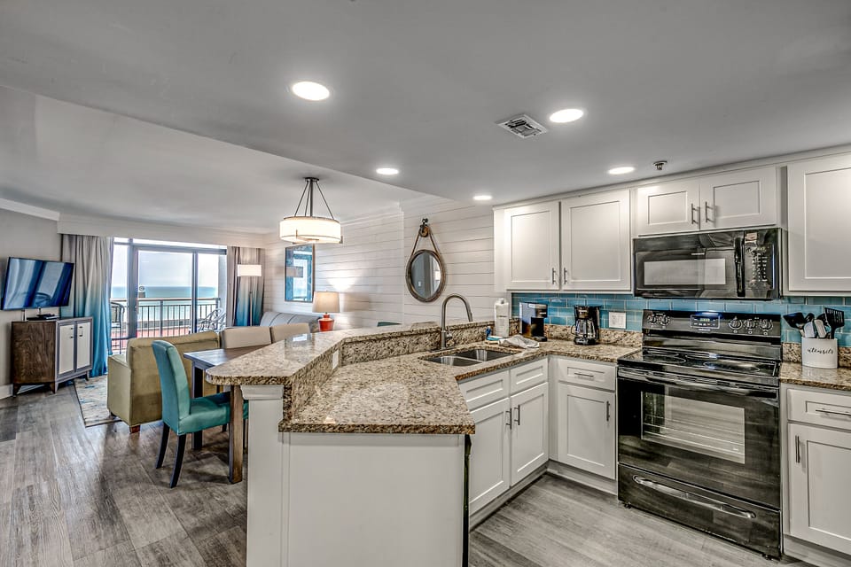 Fully equipped kitchen