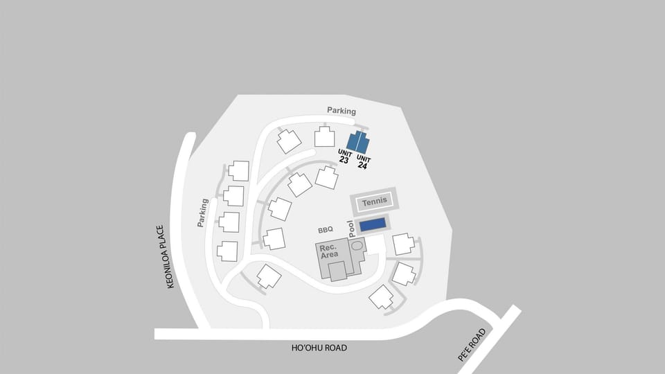 Poipu Crater Resort Map - Parrish Kauai - Parrish Kauai