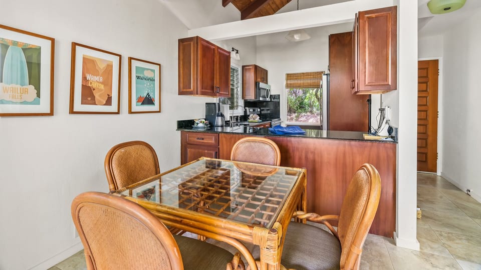 Poipu Crater Resort #13 - Dining Room Kitchen - Parrish Kauai