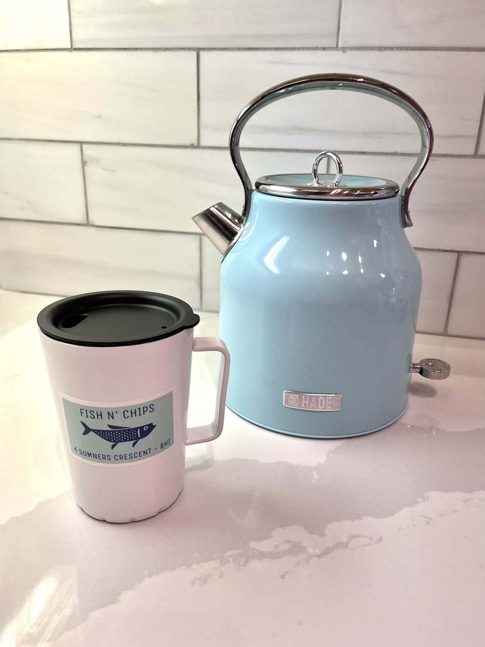 Morning coffee or tea.