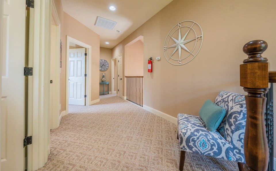 Upstairs landing