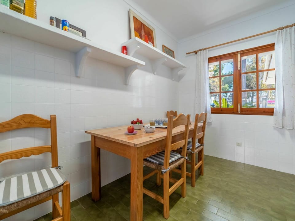 Furniture, Table, Window, Chair, Wood, Building, Interior Design, House, Paint, Floor