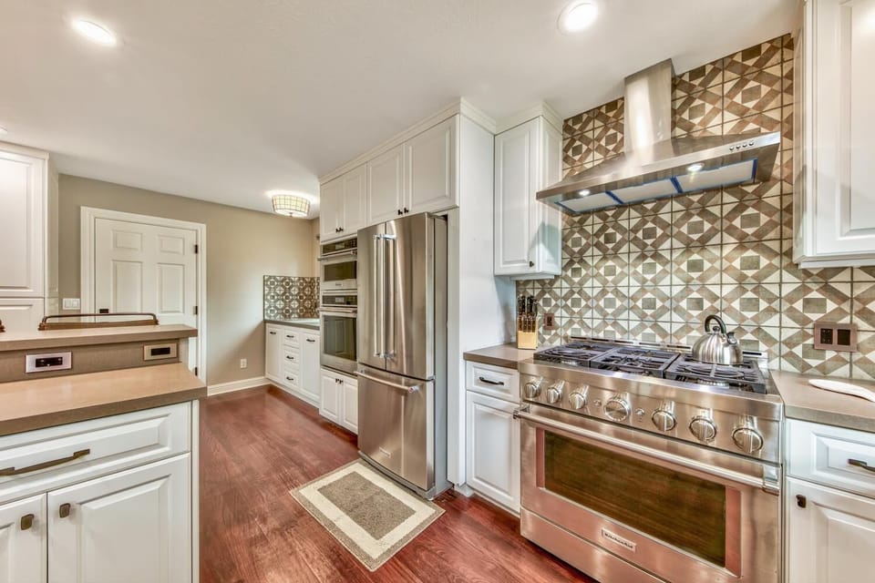 Brand new remodeled and designer mountain top retreat with mountain views available for,  fully furnished in Stateline,  Nevada.