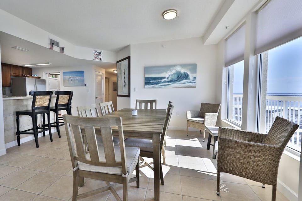 Dining table.