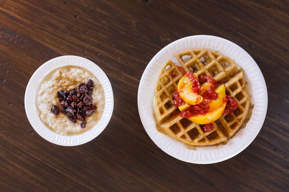 Free daily full breakfast